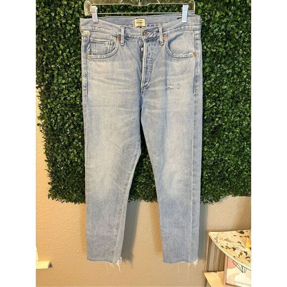 Citizens of Humanity Liya High Rise Crop Jeans Size 27 - Picture 1 of 7
